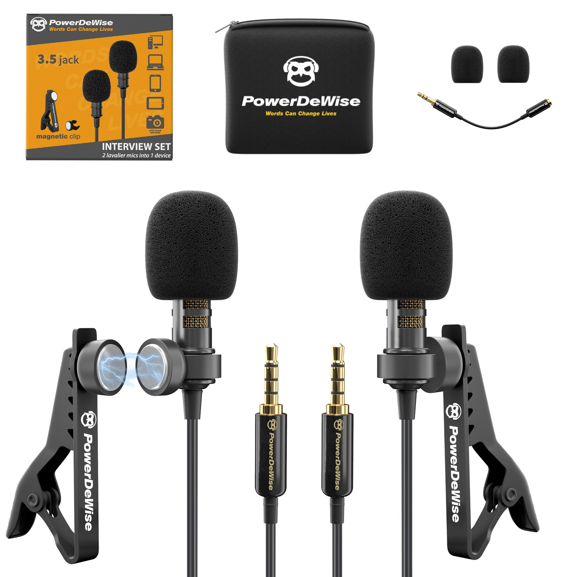 PowerDeWise Lavalier Microphone